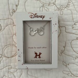 BRAND NEW Mickey and Minnie Necklace